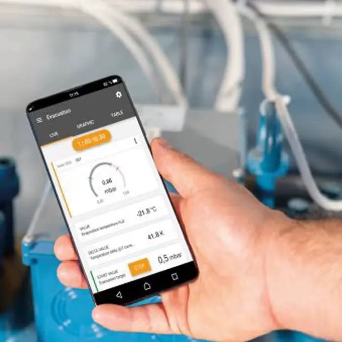 Testo 552i jauge à vide numérique Smartphone App contrôlé sans fil climatisation systèmes de réfrigération sonde