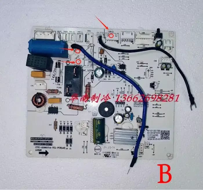 Nouvelle carte mère de climatiseur TCL A010268 31101-000165 31101-00176 31101-000316 31101-000112 CTTC-210901714-TCL-PCB