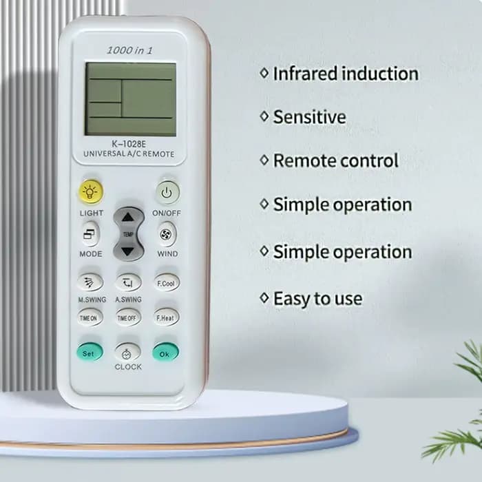 Télécommande universelle A/C pour climatiseur K-1028E