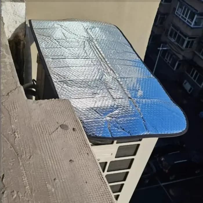 Housse de protection extérieure pour climatiseur, anti-pluie, économie d'énergie, anti-poussière, protection solaire, sac de nettoyage pour climatiseur