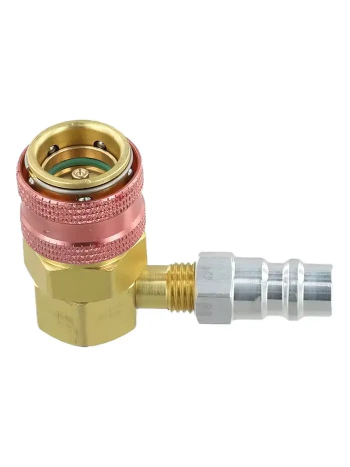 Connecteur rapide G, outil de réfrigération de climatisation automobile 134a Lp/pour Hp, coupleur rapide manuel, adaptateurs hauts et bas