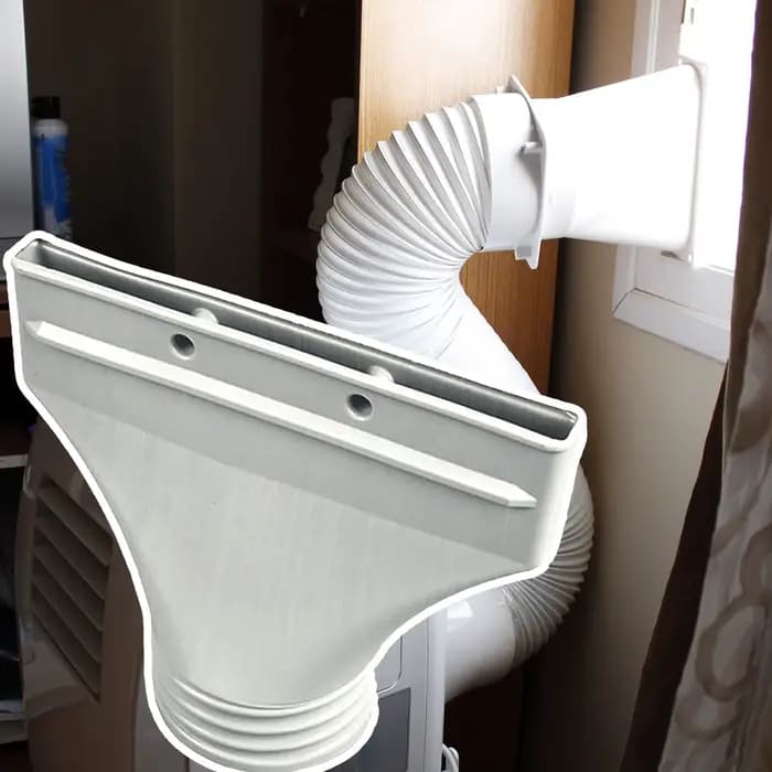 Connecteur de tuyau de climatisation portable pour la maison
