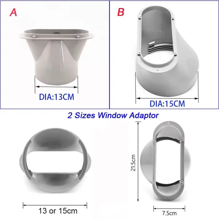 Kit de fenêtre de climatiseur portable réglable