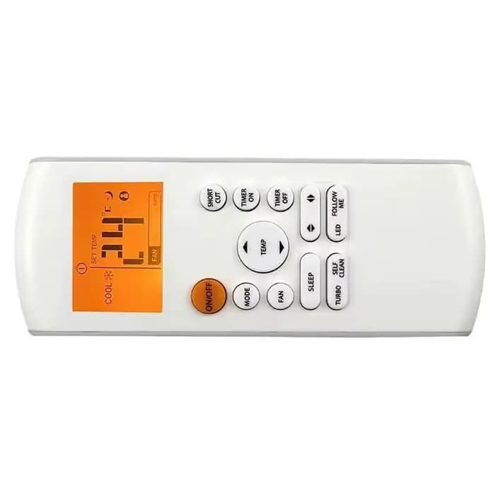 Télécommande RG57A16/BGEF compatible avec climatiseur Midea RG57A2/BGEF RG57A3/BGEF RG57B/BGE RG57D/BGE RG57H3 (B) BGCEF-M