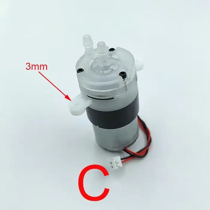 Pompe à eau micro 310 à diaphragme auto-amorçante DC3V 3.7V pour distribution par aspiration